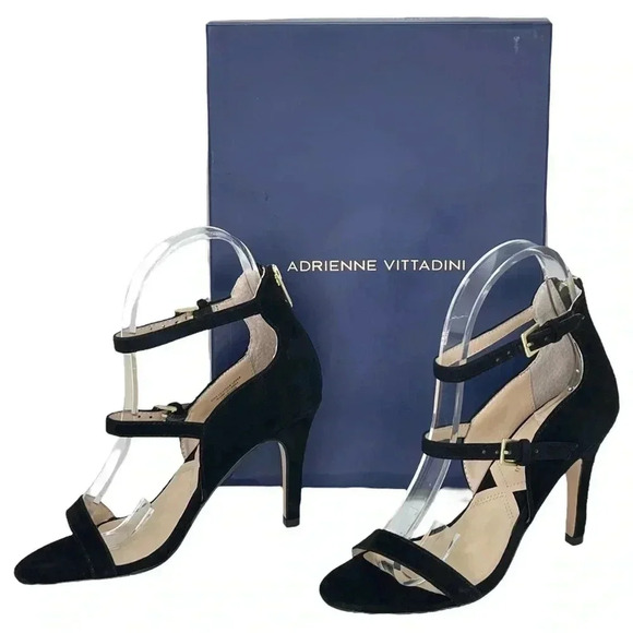 Adrienne Vittadini Georgino Fine Suede Leather Womens Heels Size 5.5M - Picture 11 of 12